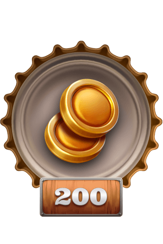 Accumulez 200 jetons
