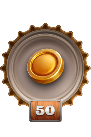 Accumulez 50 jetons
